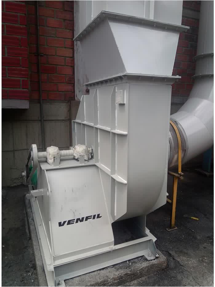 ventilador para colector de polvo