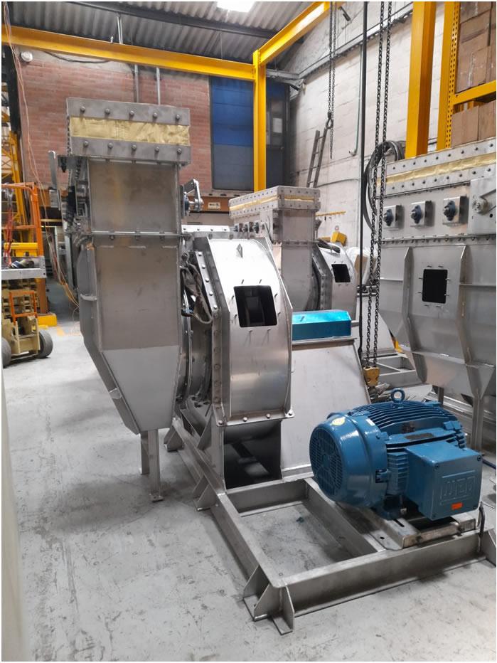 ventilador para trabajo pesado