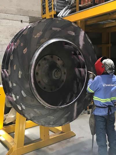 rotor para ventilador de tipo forzado